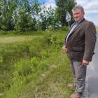 Na zdjęciu Krzysztof Gasiecki, rolnik z Kolonii Lipnik prowadzący batalię z PZD o...