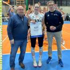 Na zdjęciu środkowa Zuzanna Derkowska, siatkarka AZS AWF Wrocław/fot. AZS AWF Wrocław 