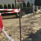 Na zdjęciu wójt gminy Pątnów Jacek Olczyk opowiada o postępach prac inwestycyjnych przy...