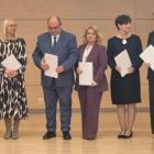 Zdjęcie z uroczystej gali wręczenia nagród podczas wojewódzkich obchodów Dnia Edukacji...