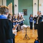 Zdjęcie pokazuje chór PMDKiS w Wieluniu na festiwalu „Musica in Urbe” w Bydgoszczy. /...