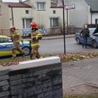 Zdjęcie z miejsca wypadku w Wieluniu na skrzyżowaniu 18 Stycznia i Sadowej / fot.:...