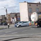 Zdjęcia z kolizji w Wieluniu / fot.: Czytelniczka (nazwisko znane redakcji)