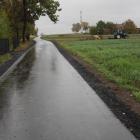 Zdjęcia z oddania do użytku nowej drogi w Łukomierzu (gm. Siemkowice, pow....