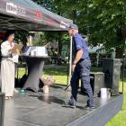Zdjęcie pokazuje II Powiatowy Piknik Medyczny w Wieluniu „Zadbaj o Zdrowie”. / Fot.:...