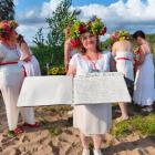 Na zdjęciu II edycja imprezy KGW Dębina-Skaleniec „Cudowne wianki” 2026 / fot.: Joanna...