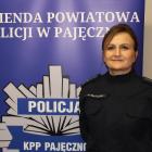 Oficer prasowy Komendy Powiatowej Policji w Pajęcznie mł. asp. Wioletta Mielczarek