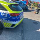 Na zdjęciu wypadek na skrzyżowaniu w Bełchatowie / fot.: KPP Bełchatów