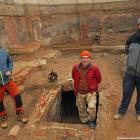 Zdjęcie z prac archeologicznych w kościele pobernardyńskim w Wieluniu / fot.: Muzeum...