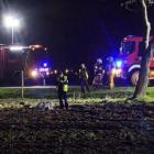 Na zdjęciu poważny wypadek w m. Urbanice pod Wieluniem / fot.: Sławomir Rajch