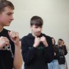 Zdjęcie z imprezy edukacyjno-integracyjnej w ZS nr 3 w Wieluniu „Bezpieczni razem....