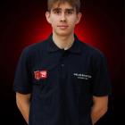 Na zdjęciu Rafał Noculak/fot. Wieluń Baumatech Cycling Team 