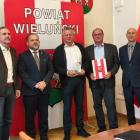 Na zdjęciu uroczyste podsumowanie współzawodnictwa sportowego szkół z terenu powiatu...