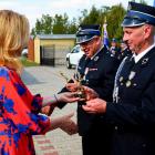 Zdjęcie pokazuje uroczystość w OSP Borowa. / fot.: Gmina Szczerców