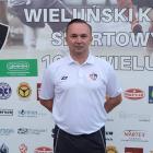 Szymon Lach - trener WKS 1957 Wieluń fot. WKS 1957 Wieluń. 