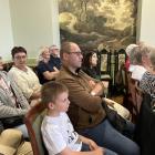 Zdjęcie pokazuje Recital „Pół żartem, pół serio” w Pałacu Męcińskich. / Fot.: Adam...