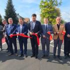 Na zdjęciu uroczyste otwarcie wyremontowanej drogi w Wistce / fot.: Sławomir Rajch
