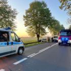 Zdjęcia z wypadku w Nowej Brzeźnicy / fot.: st. str. Paweł Bartoszek/PSP w Pajęcznie