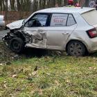 Zdjęcia z wypadku w Wieluniu / fot.: Iwona Domagała
