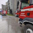 Zdjęcie z akcji ratowniczo-gaśniczej w Cementowni Warta S.A. w Trębaczewie / fot.: OSP...