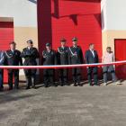 Na zdjęciu uroczyste poświęcenie i otwarcie nowego garażu w OSP Gaszyn (gm. Wieluń) /...