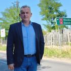 Ruszył remont drogi powiatowej w gminie Ostrówek. Na zdjęciu wójt Arkadiusz Banaś...