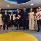 Na zdjęciu uroczysta gala wręczenia stypendiów wójta gminy Czarnożyły za rok szkolny...