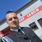 Na zdjęciu Kamil Walczak - inicjator akcji „JanówChallenge