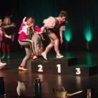 Na zdjęciu premiera spektaklu „W pogoni za wielkością” w Kino-Teatrze Syrena w Wieluniu...