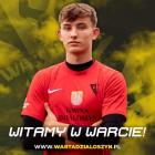 Nowy bramkarz Warty Działoszyn - Hubert Gabrysiak/fot. Warta