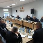 Na zdjęciach walny zjazd oddziału miejsko-gminnego ZOSP RP w Działoszynie i wybory...