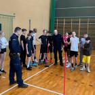 Zdjęcie ze spotkania policjantów z uczniami Szkoły Podstawowej w Osjakowie. / fot.: KPP...
