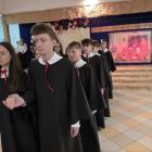 Zdjęcie z uroczystego jubileuszu 100-lecia Szkoły Podstawowej im. Jana Pawła II w...