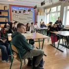Zdjęcie pokazuje dni otwarte w Zespole Szkół nr 1 w Wieluniu