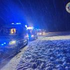 Zdjęcie z miejsca wypadku busa wiozącego ludzi do pracy. Tarnówka (gm. Szadek, pow....
