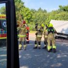 Na zdjęciu wypadek w m. Antoniówka w gminie Kleszczów. Trzy ranne osoby z powiatu...