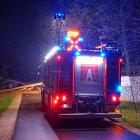 Zdjęcia z nocnej interwencji w Świątkowicach / fot.: OSP Chojny