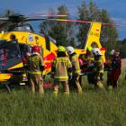 Na zdjęciu wypadek na DK43 w Dzietrznikach (gm. Pątnów, pow. wieluński) / fot.: Joanna...