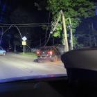 Zdjęcie z wypadku 18-letniego kierowcy VW Golfa. / Fot.: KPP w Zduńskiej Woli