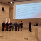 Zdjęcie z uroczystej gali wręczenia nagród podczas wojewódzkich obchodów Dnia Edukacji...