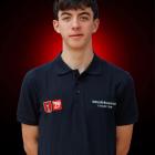 Na zdjęciu Mateusz Dereń/fot. Wieluń Baumatech Cycling Team 