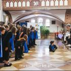 Zdjęcie pokazuje chór PMDKiS w Wieluniu na festiwalu „Musica in Urbe” w Bydgoszczy. /...