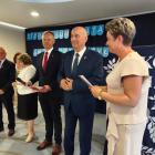 Na zdjęciu uroczysta gala wręczenia stypendiów wójta gminy Czarnożyły za rok szkolny...