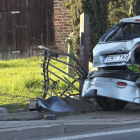 Zdjęcie pokazuje wypadek samochodowy w m. Raducki Folwark fot.: Sławomir Rajch