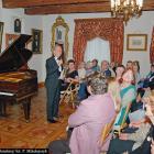 Zdjęcie pokazuje koncert w Muzeum Wnętrz Dworskich w Ożarowie fot.: Muzeum Ziemii...