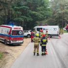 Na zdjęciu wypadek w Jabłonnej pod Radomskiem/ fot.: KP PSP Radomsko