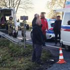 Wypadek z udziałem karetki pogotowia pod Wieluniem / fot.: Sławomir Rajch