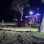 Na zdjęciu poważny wypadek w m. Urbanice pod Wieluniem / fot.: Sławomir Rajch