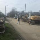 Zdjęcie z rozbudowy ulicy Kolejowej w Wieluniu / fot.: Sławomir Rajch