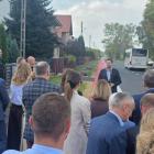 Na zdjęciu uroczyste otwarcie wyremontowanej drogi w Wistce / fot.: Sławomir Rajch